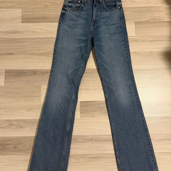 GRLFRND The Melanie High Rise Boot Cut Hollywood Hills Blue Jeans size 26 - Picture 4 of 8